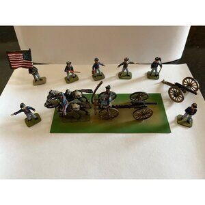 Vtg Custom Cast 1974 The Union Horse Artillery Brigade of the Army